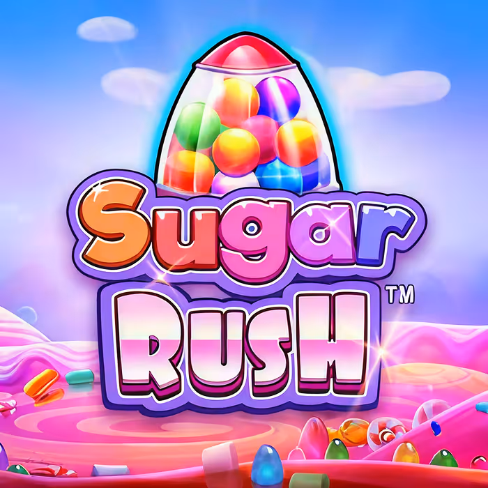 Sugar Rush süßigkeitsbasierter Slot mit Cluster-Pays und Kaskaden-Gewinnmechanismus
